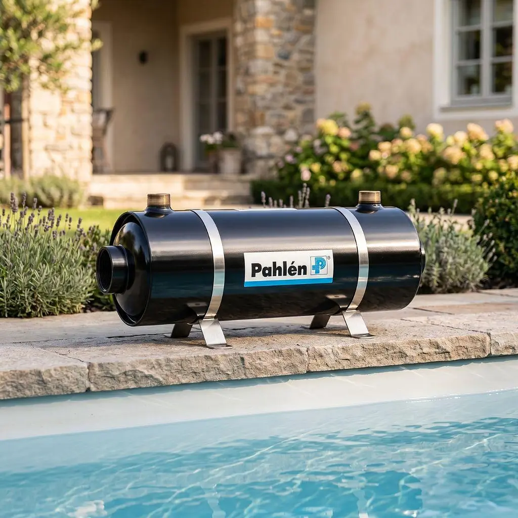 Теплообмінник для басейну Pahlen Hi-Flow 40 кВт спіральний з нержавіючої сталі - фото 2