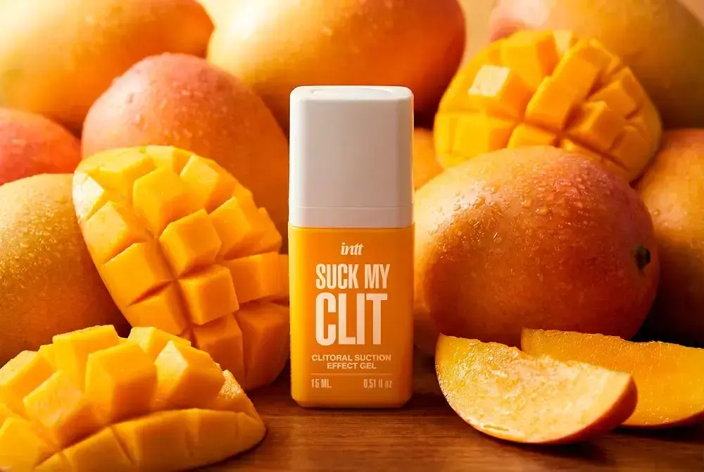 Гель для стимуляції Intt Suck My Clit Tropical Mango 15 мл - фото 6