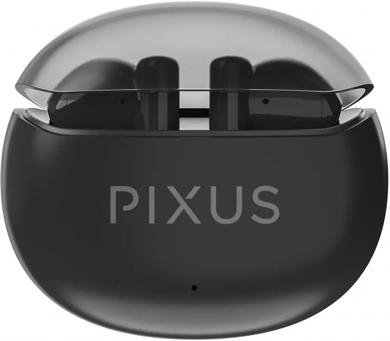 Бездротові навушники Pixus Spase, TWS, BT5.3, 80mAh, 480mAh, 6h, black UA UCRF - фото 3