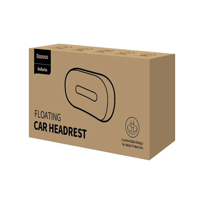 Подушка на підголовник Baseus для шиї з пам'яттю / Floating Car Headrest 1 шт (CRTZ01-B01) - фото 10