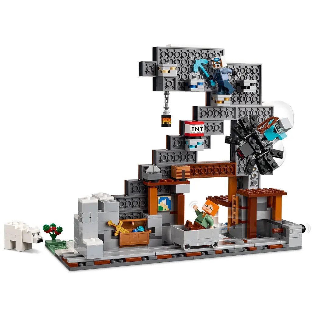 Конструктор LEGO Minecraft Шахта Кирка 530 деталей (21277) - фото 3