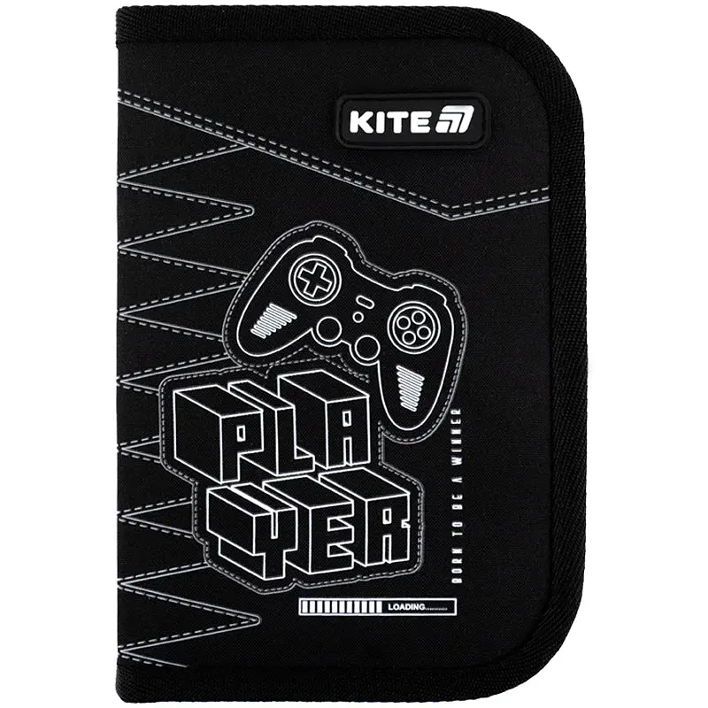 Пенал Kite Player черный (K25-622H-6) - фото 4