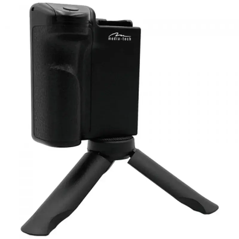 Штатив Media-Tech 3-in-1 Phone Tripod Stand with Bluetooth Remote Black (MT5543) - фото 3