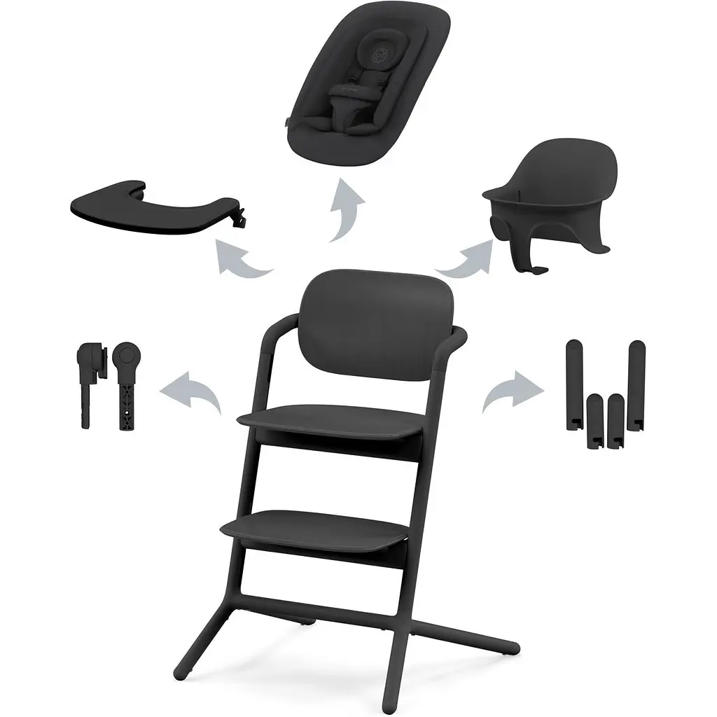 Стул Cybex Lemo 4 в 1 Stunning Black (521003207) - фото 2