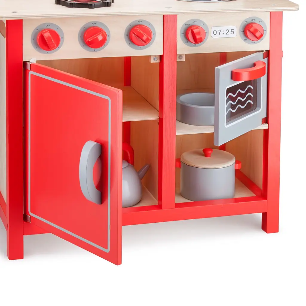 Іграшкова кухня New Classic Toys DeLuxe Bon Appetit RED (art11060) - фото 3