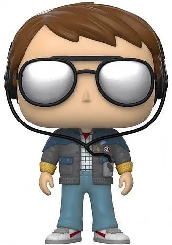 Фигурка Funko Pop Назад в будущее Марти с очками Back to the Future Marty with glasses 10 см FP BF M 958 - фото 3