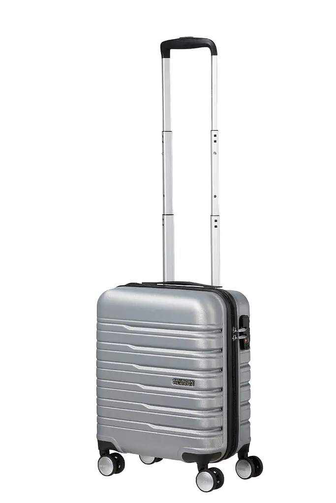 Валіза 45 См American Tourister FLASHLINE SKY SILVER 45x35x20 ME8*25007 - фото 8