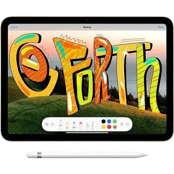 Планшет Apple iPad 10.9 2022 Wi-Fi 256GB Silver (MPQ83) - фото 4