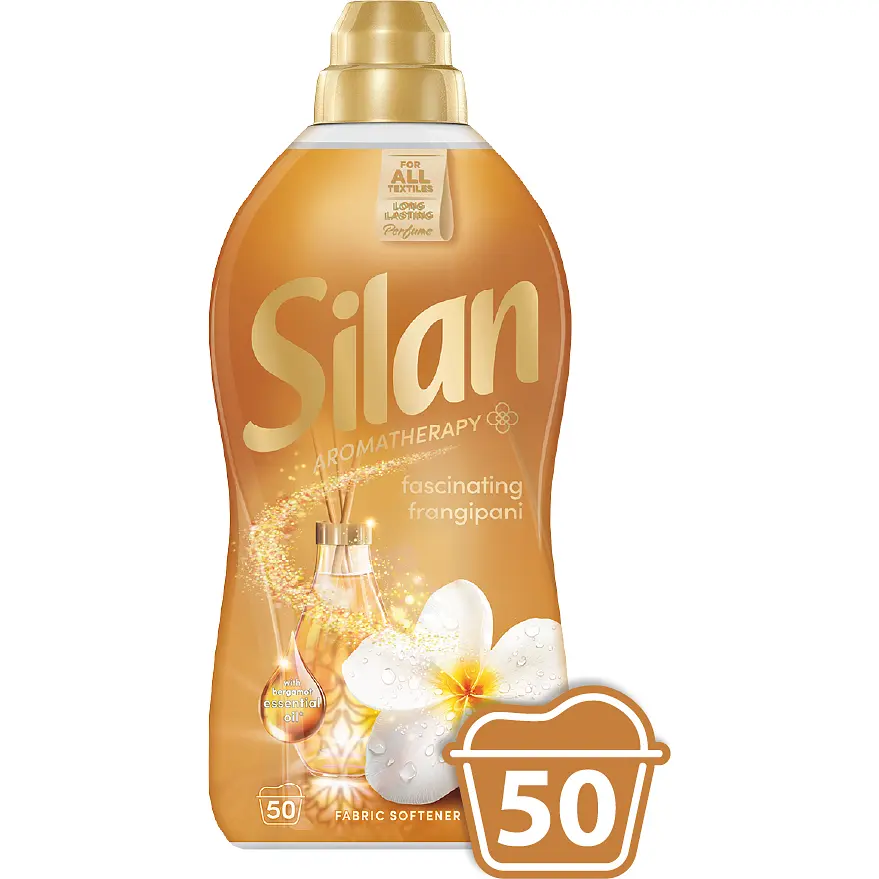 Кондиціонер для білизни Silan Ароматерапія Захоплюючий Франджіпані 1.1 л