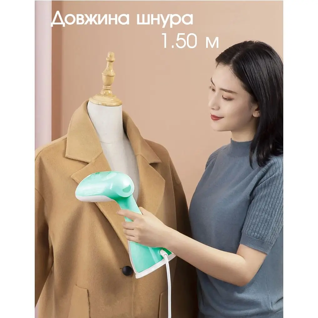 Відпарювач для одягу Bitek 1500 Вт бірюзовий - фото 13