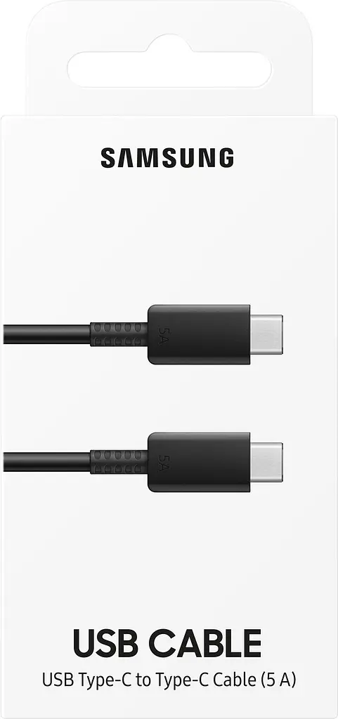 Кабель Samsung Type-C to Type-C 100W Black EP-DN975BBRGRU - фото 2
