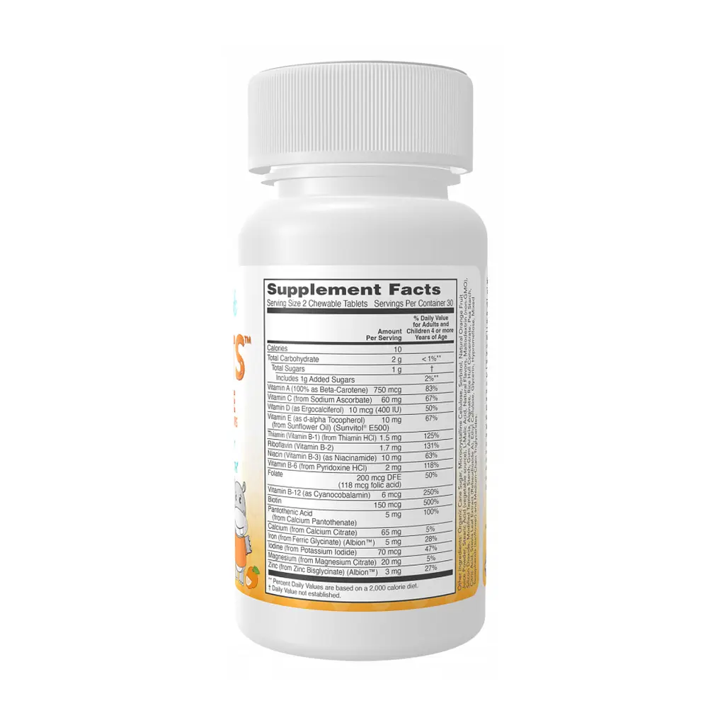 Kid Vits™ Juicy Orange Chewable - 60 tabs - фото 2