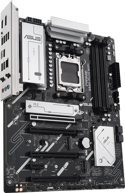 Материнская плата Asus B840-Plus Prime Wi-Fi Socket AM5 (PRIME B840-PLUS WIFI) - фото 2