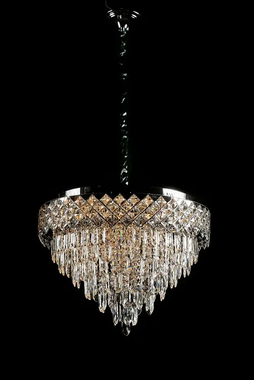 Кришталева LED люстра Splendid Ray L9041/600/1 LED (CH+Clear) - фото 3