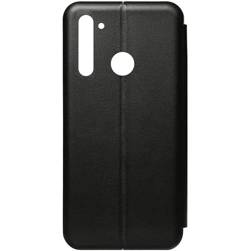 Чохол-накладка Toto Book Rounded Leather Case Realme 6i Black - фото 2