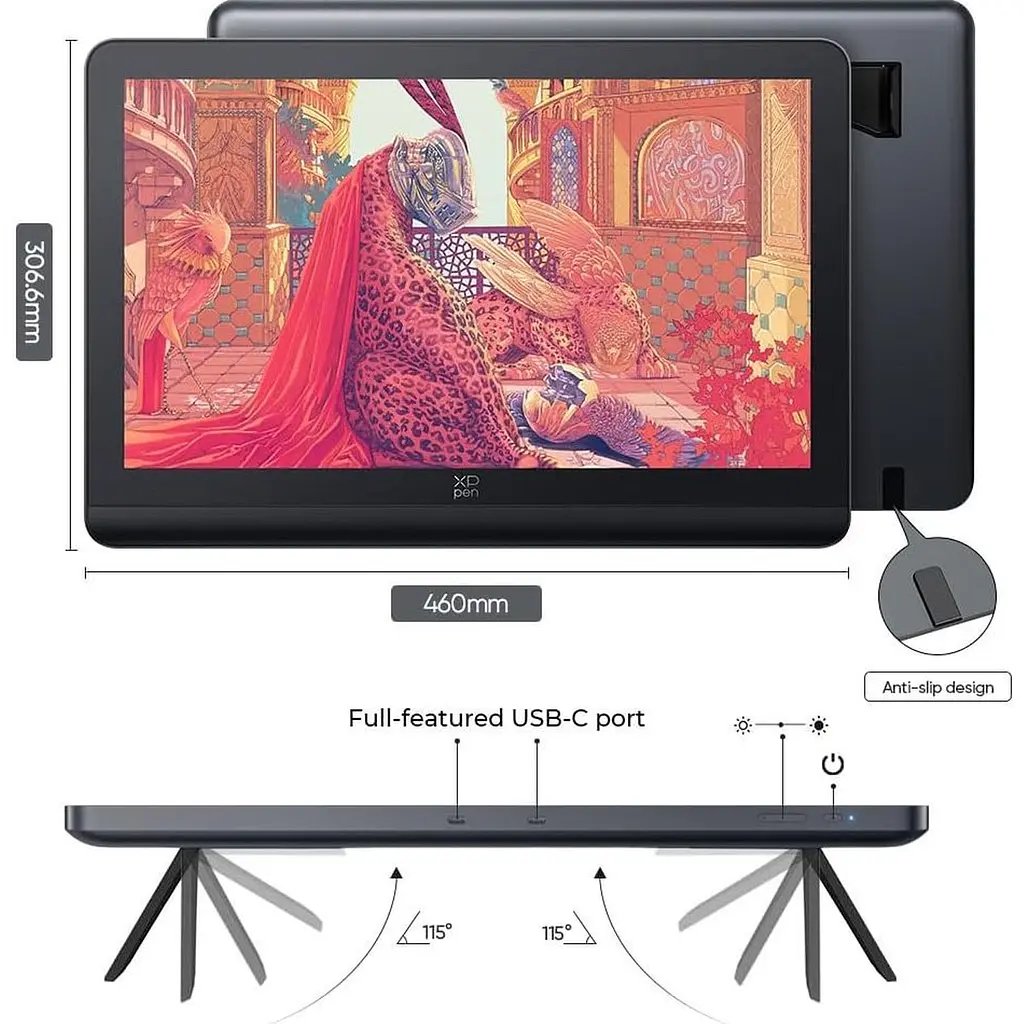 Графічний монітор XP-Pen Artist Pro 19 Gen 2 Black [127117] - фото 3
