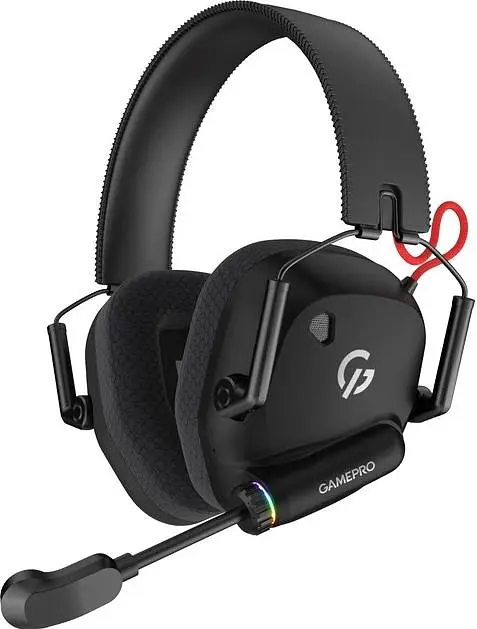 Навушники GamePro Genesis Mercury Pro із 3 режимами чорні (HSW120B)