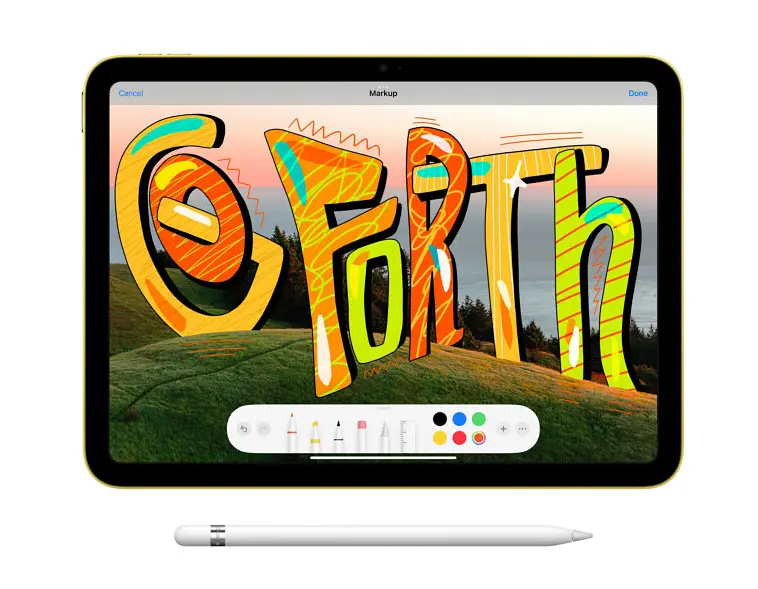 Планшет Apple iPad 10.9" (10th Gen) Wi-Fi 64GB Blue (MPQ13) - фото 3
