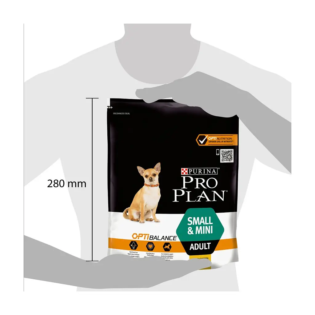 Сухий корм для собак Purina Pro Plan Dog Small&Mini Adult з куркою і рисом 700 г (7613035120778) - фото 2