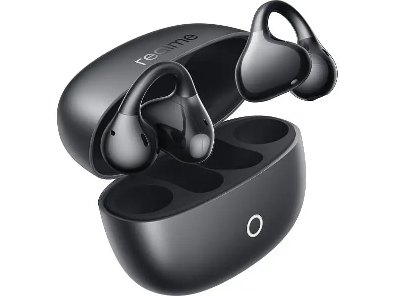 Навушники Realme Buds Clip Titanium Black - фото 3