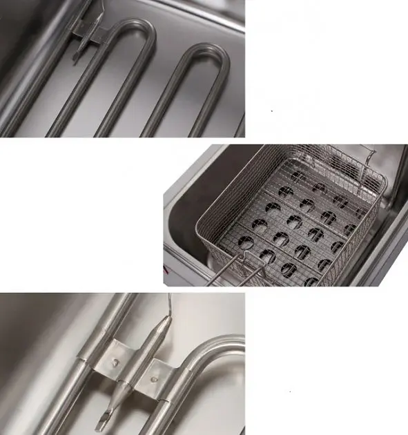 Фритюрниця професійна Dotvix Electric Fryer D-803 електрична 3200W 6L - фото 3