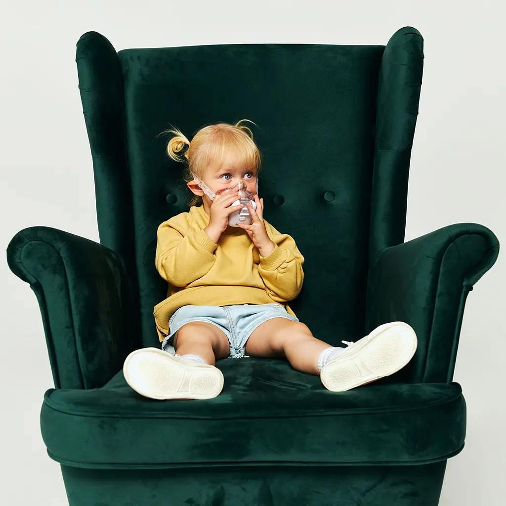 Ультразвуковой небулайзер Lionelo Nebi Air Mask белый (LO-NEBI AIR MASK) - фото 13