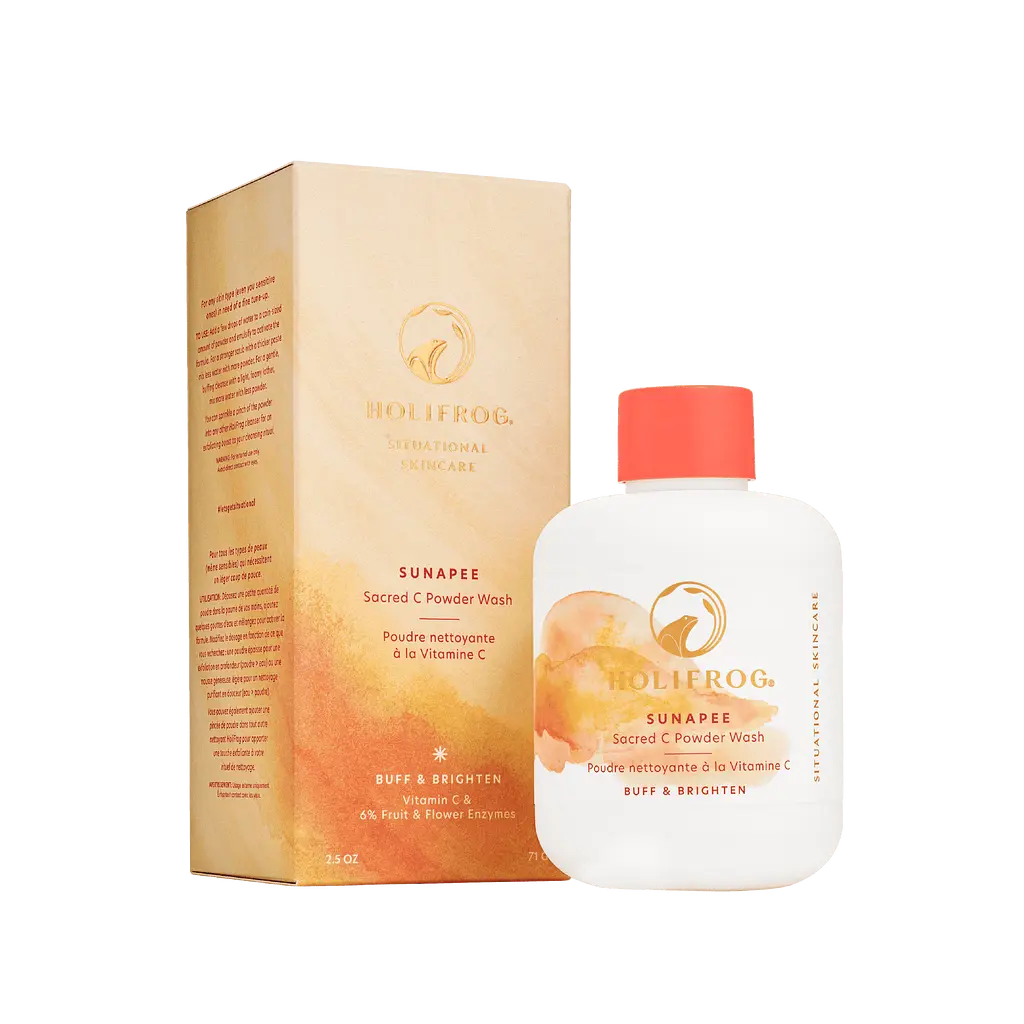 Пудра освітлююча для вмивання HoliFrog Sunapee Sacred C Powder Wash 71 г - фото 2