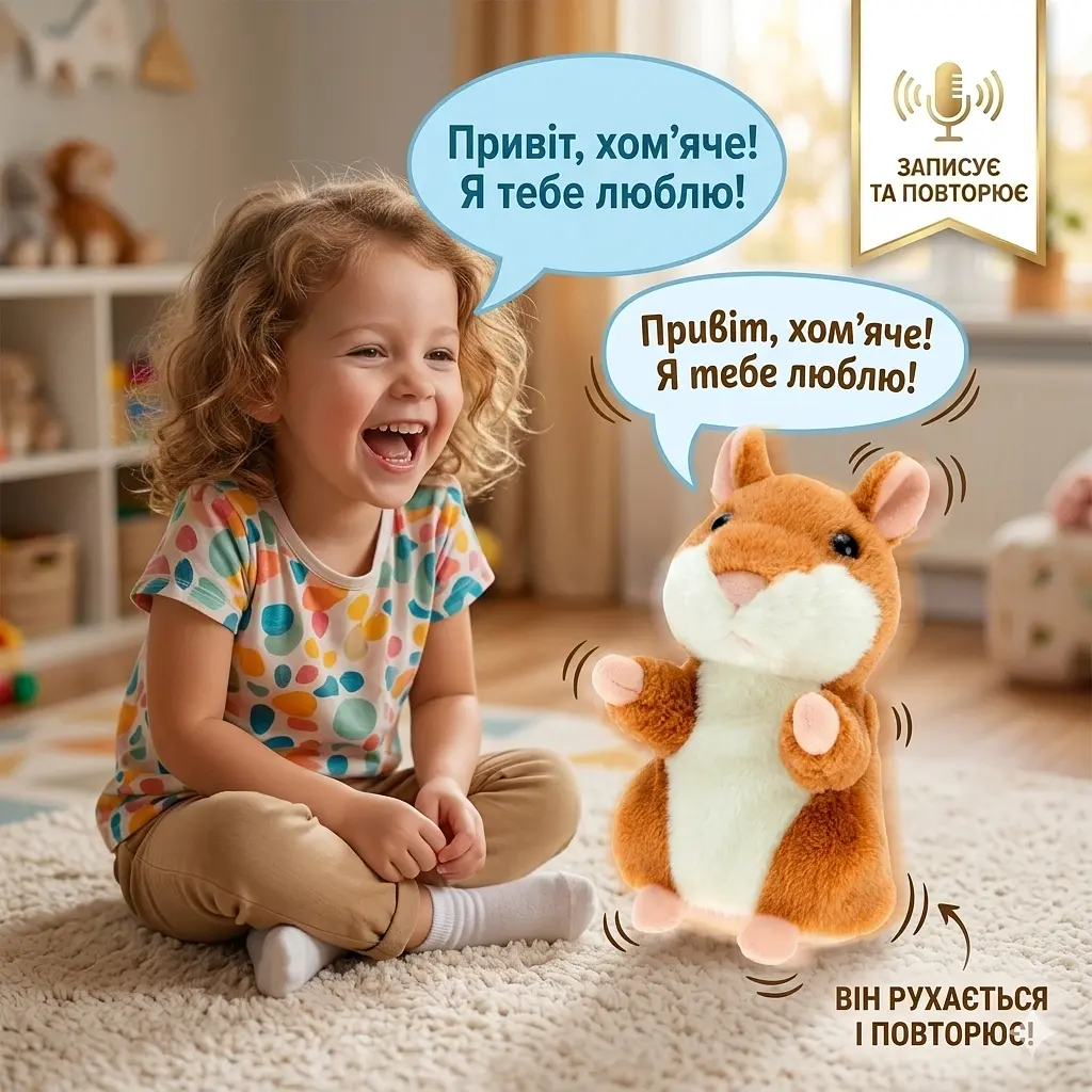 Хом'як, що говорить Kronos Toys - фото 3