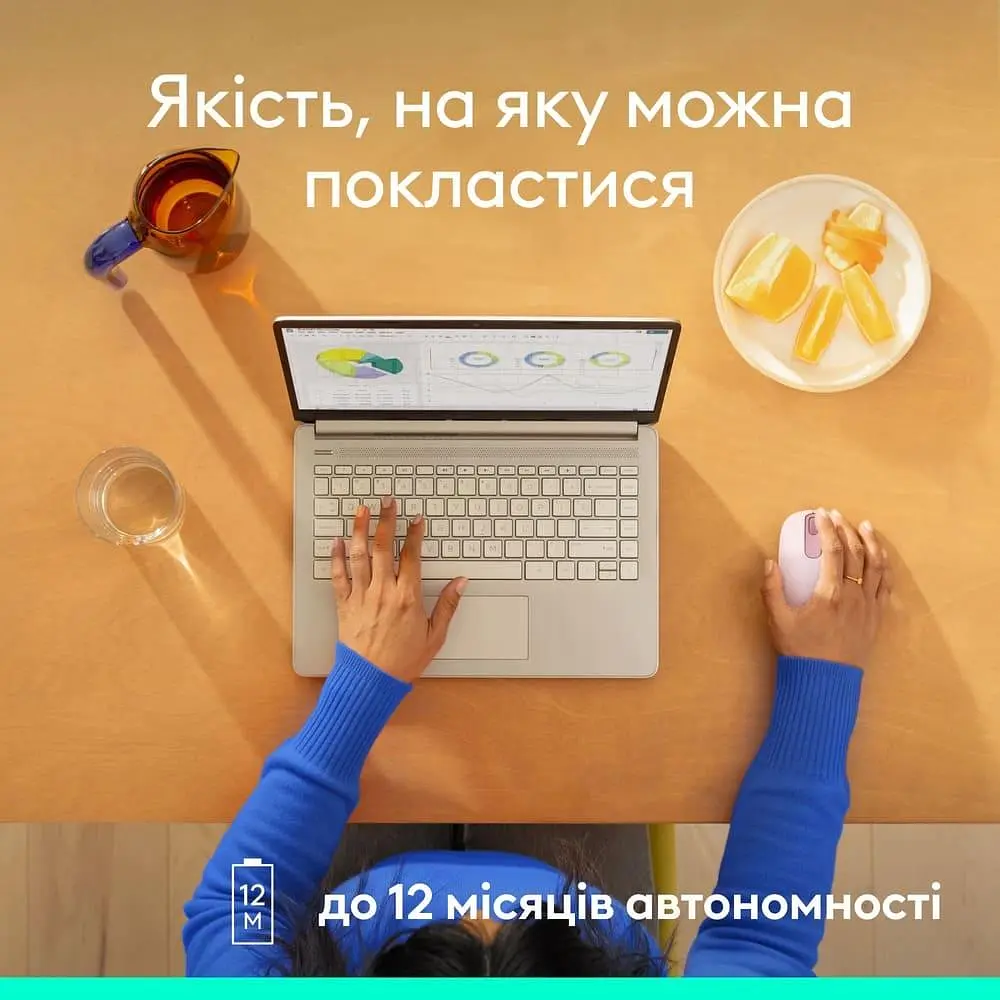 Мышь Logitech M196 Bluetooth Rose (910-007461) - фото 7