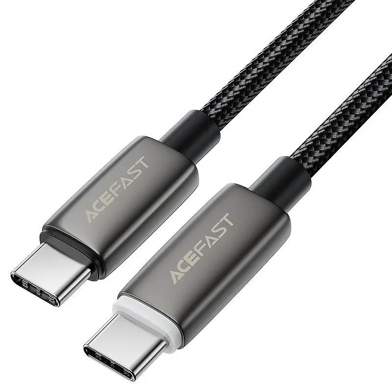 Дата кабель Acefast C23-03 Type-C to Type-C 60W (1.2m) Black - фото 2