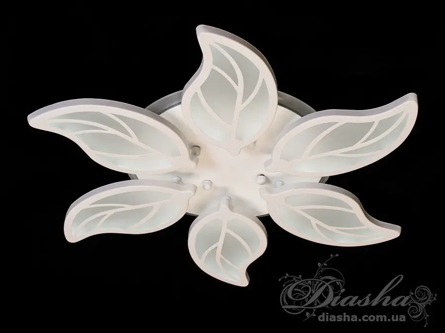 Стельовий світильник LED Diasha 8028/6WH, 105W, 3200K-6000K, акрил, сучасний стиль з диммером - фото 3