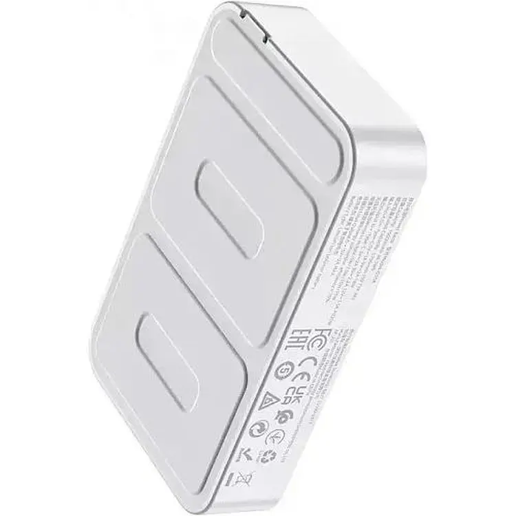 Портативна батарея Hoco Q10A PD MagSafe 20W Magnetic 10000 mAh White - фото 4