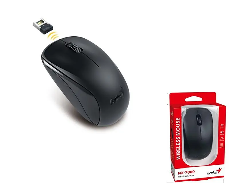 Компьютерная мышь Genius NX-7000 WL черный teh0014024 - фото 3