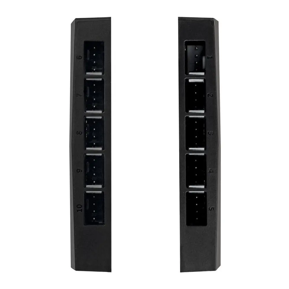 Розгалужувач вентиляторів корпусу ПК Arctic Case Fan Hub ACFAN00175A Black - фото 2