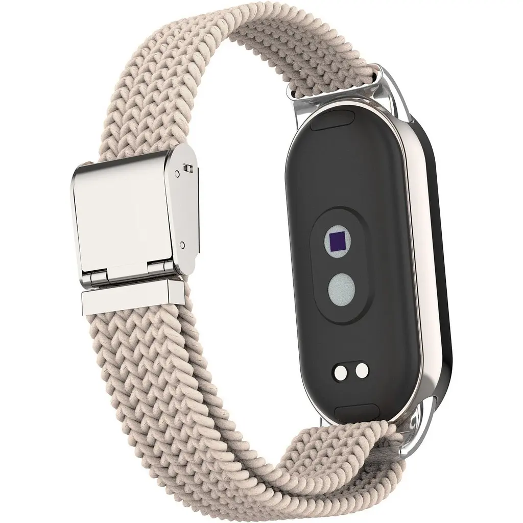 Ремінець ArmorStandart Braided Solo Loop для Xiaomi Smart Band 8/9/10 Beige (ARM88103) [156962] - фото 3