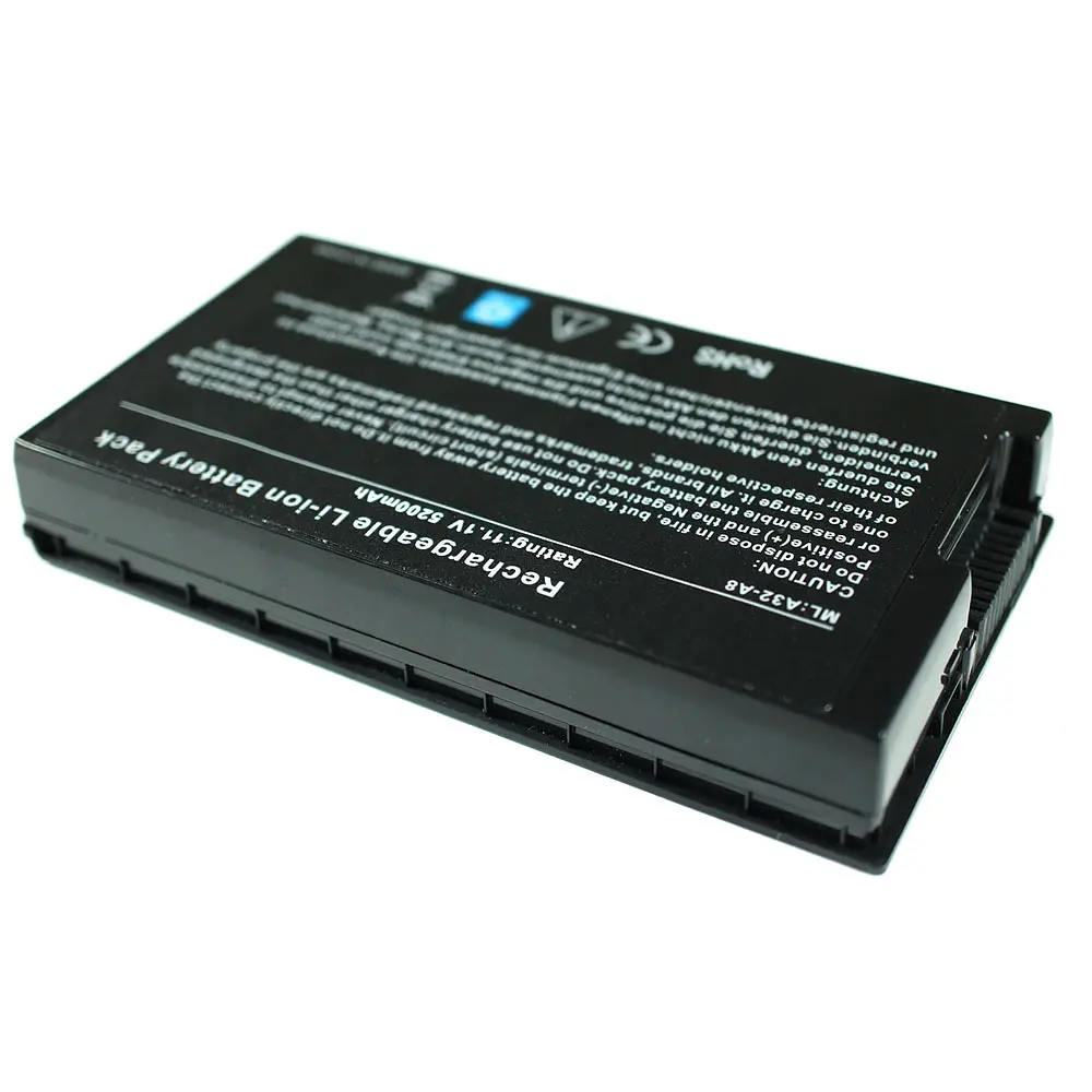 Акумулятор Asus A32-F80 (A8, F8, F50, X60, X61, N80, N81, F80, F81, F83, X80, X81, X82, X85) 11.1V 5200 mAh Black - фото 2