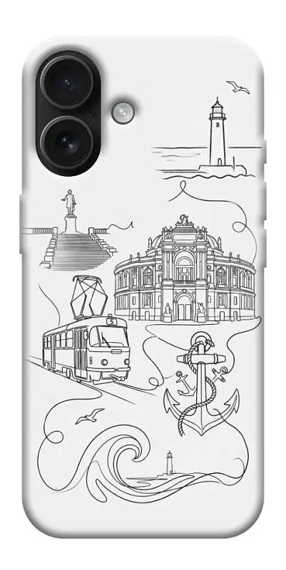 TPU чохол Demsky Odesa spirit для Apple iPhone 17 (6.3")