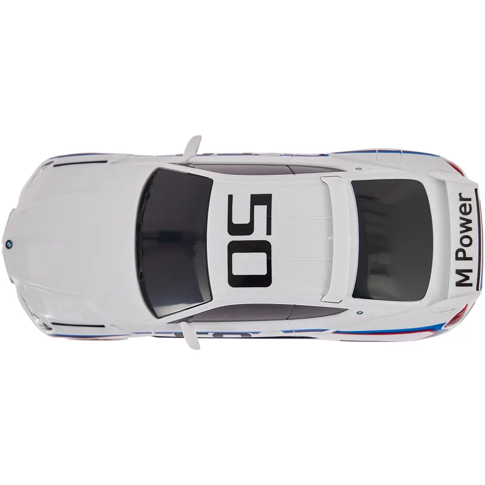 Машинка Rastar BMW 3.0 CSL 1:24 Белый - фото 7