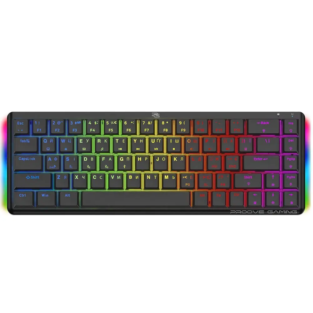 Бездротова клавіатура Proove Gaming AFK (Ukraine Layout), в асортименті - фото 3