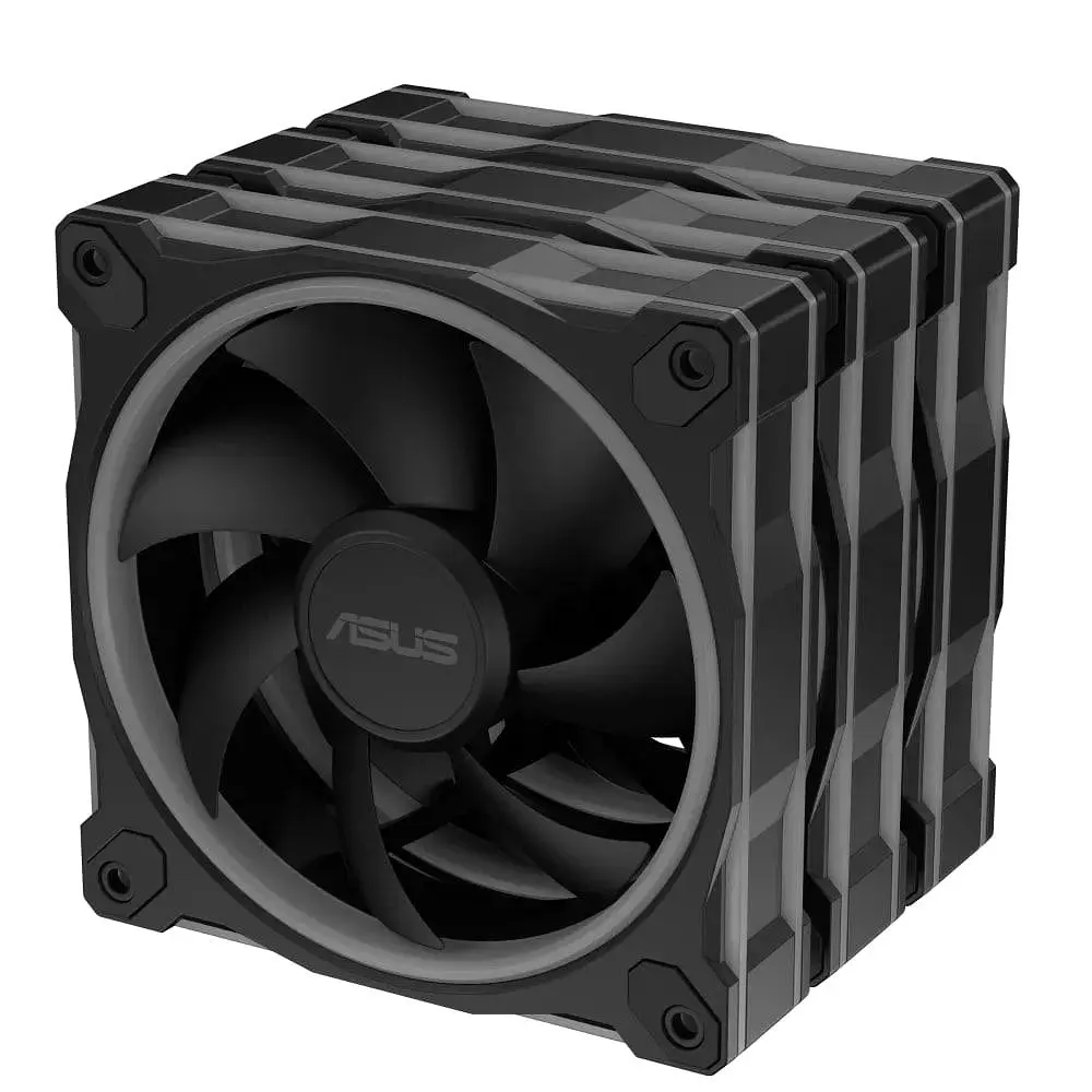 Вентилятор Asus Prime MR120 ARGB Чорний 3in1 (90DA00I0-B09020) - фото 2
