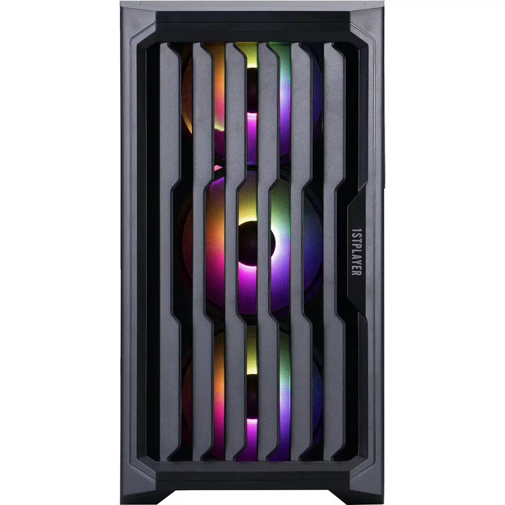 Корпус для ПК 1stPlayer H2-BK-4F7 - фото 8