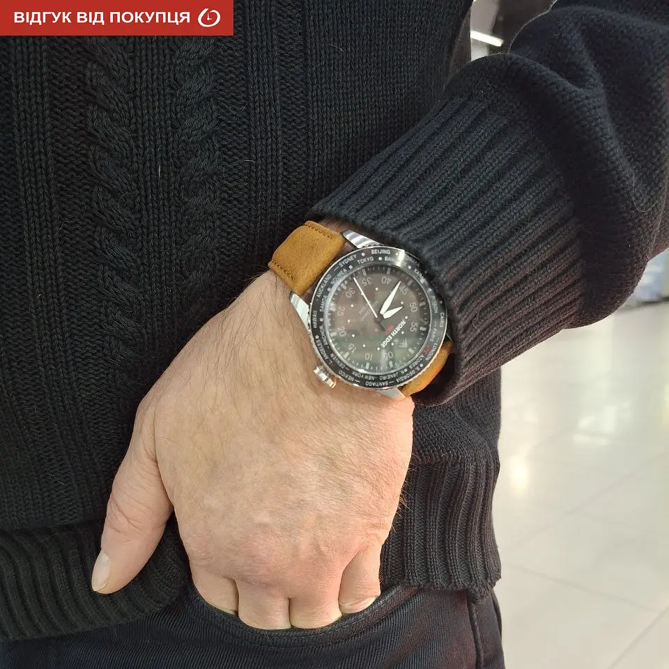 Годинник North Edge Mach Brown - фото 20