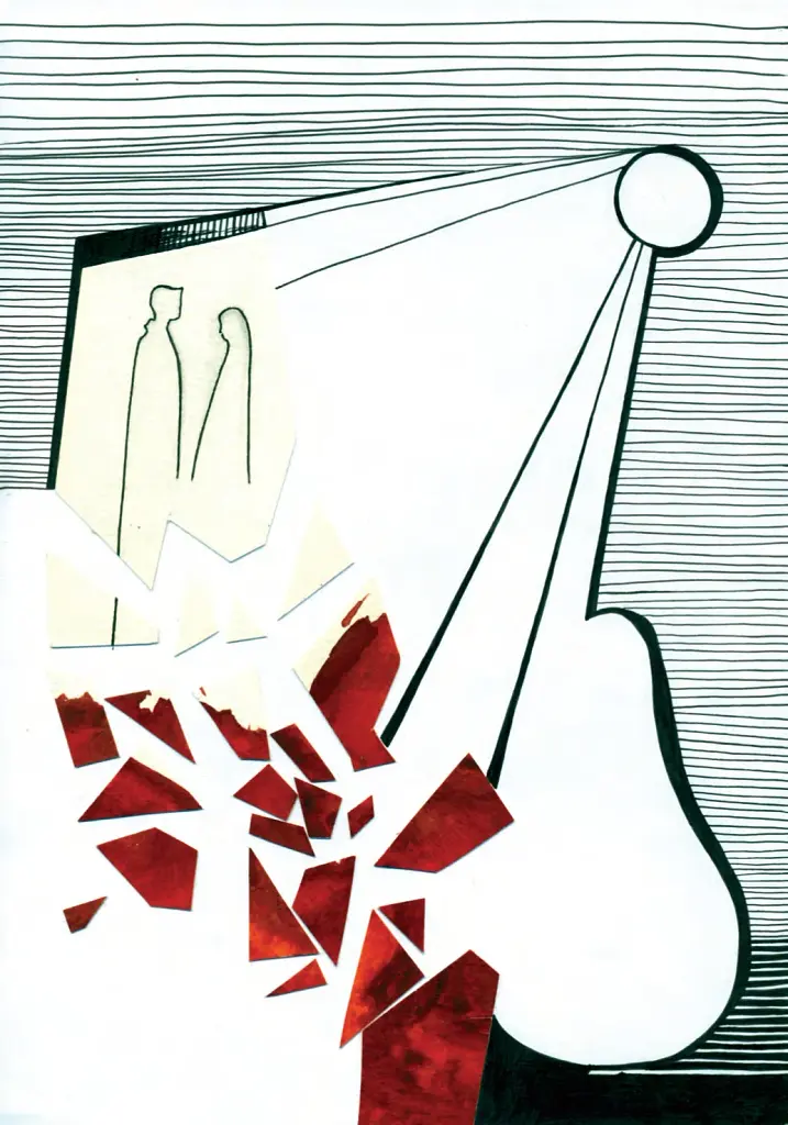 Поміж дерев якийсь жовтавий промінь... Володимир Дячун. 27 незабутніх поезій. Анна Клочко. 17 самобутніх ілюстрацій - фото 5