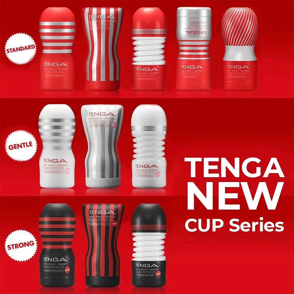 Мастурбатор Tenga Soft Case Cup (м’яка подушечка) Strong стискуваний - фото 9