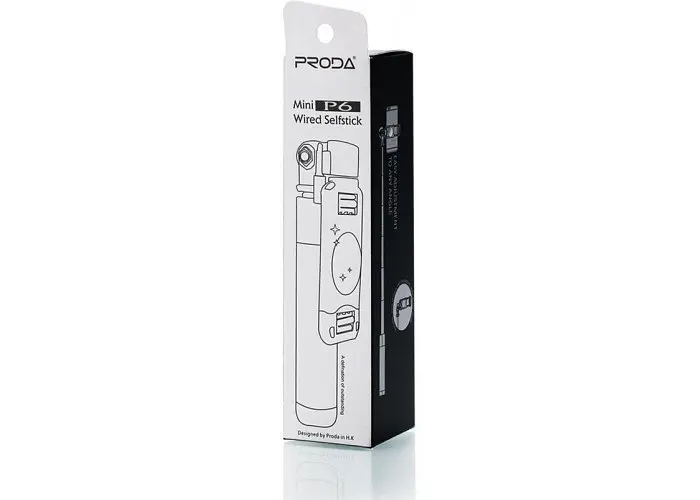 Телескопический монопод Remax Proda PP-P6 Selfie Stick черный - фото 4