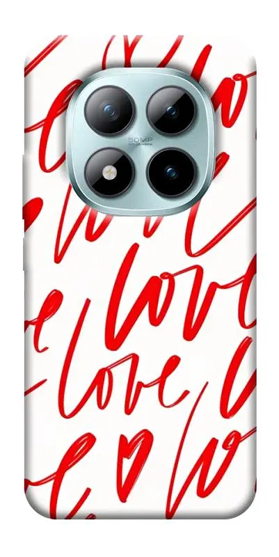 Чохол Demsky Love handwriting для Xiaomi Redmi Note 15 Pro 5G