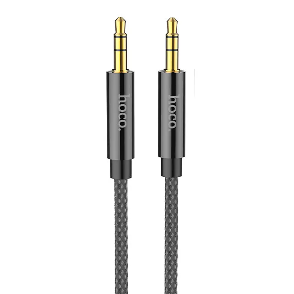 Кабель Hoco AUX UPA19 AUX audio cable ( L-2M ) Black