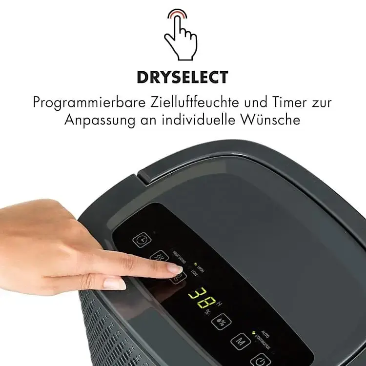 Осушитель воздуха Klarstein DryFy 10 20 м² (10032662) - фото 9