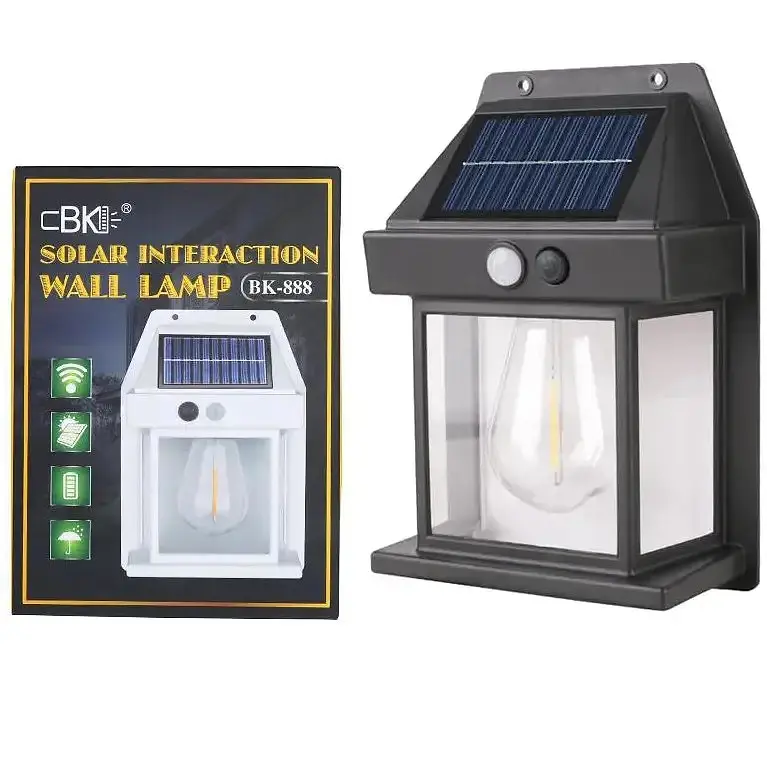 Лампа з датчиком руху 3 режими освітлення для саду SOLAR WALL LAMP Kt-888 - фото 5