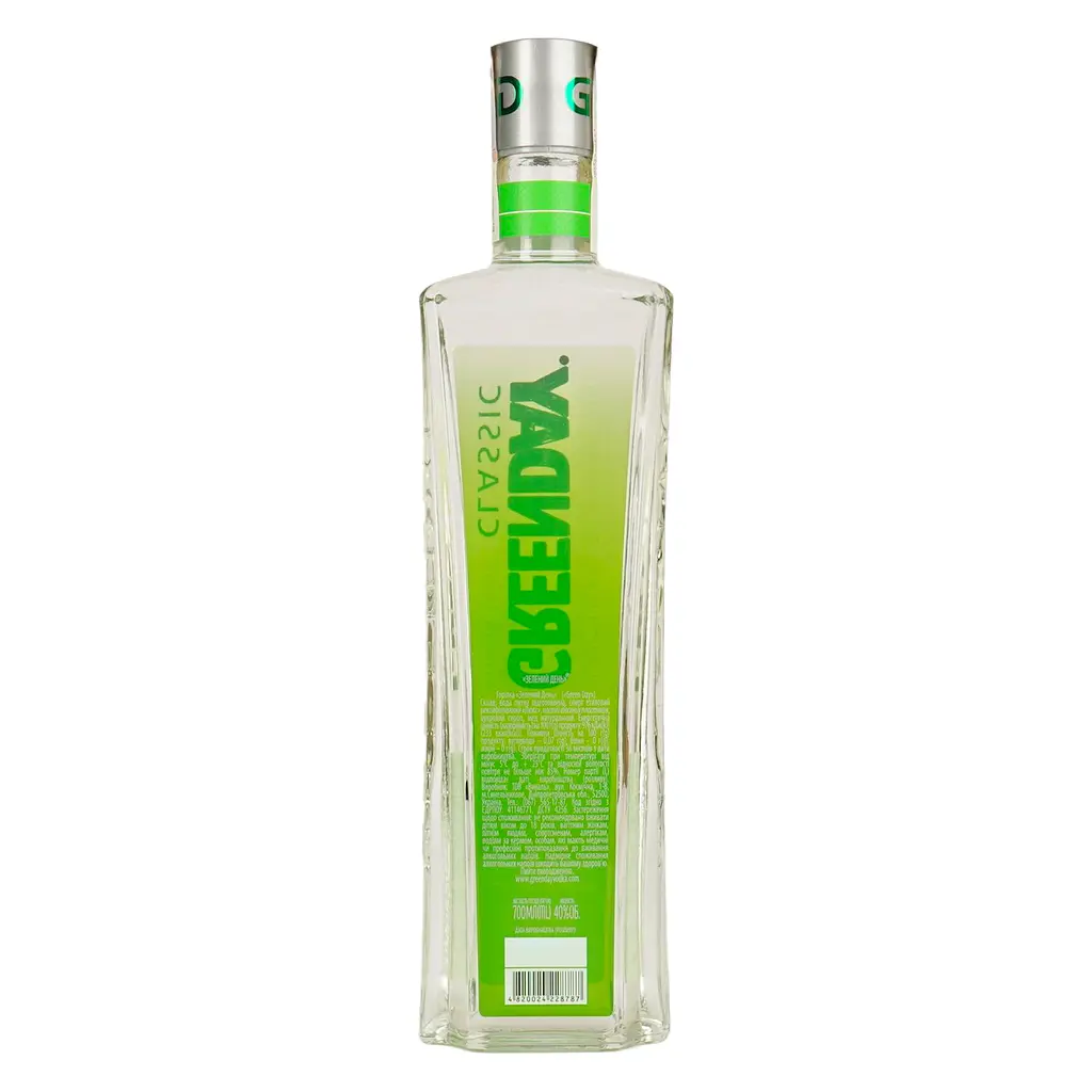 Водка Green Day 40% 0.7л  - фото 4